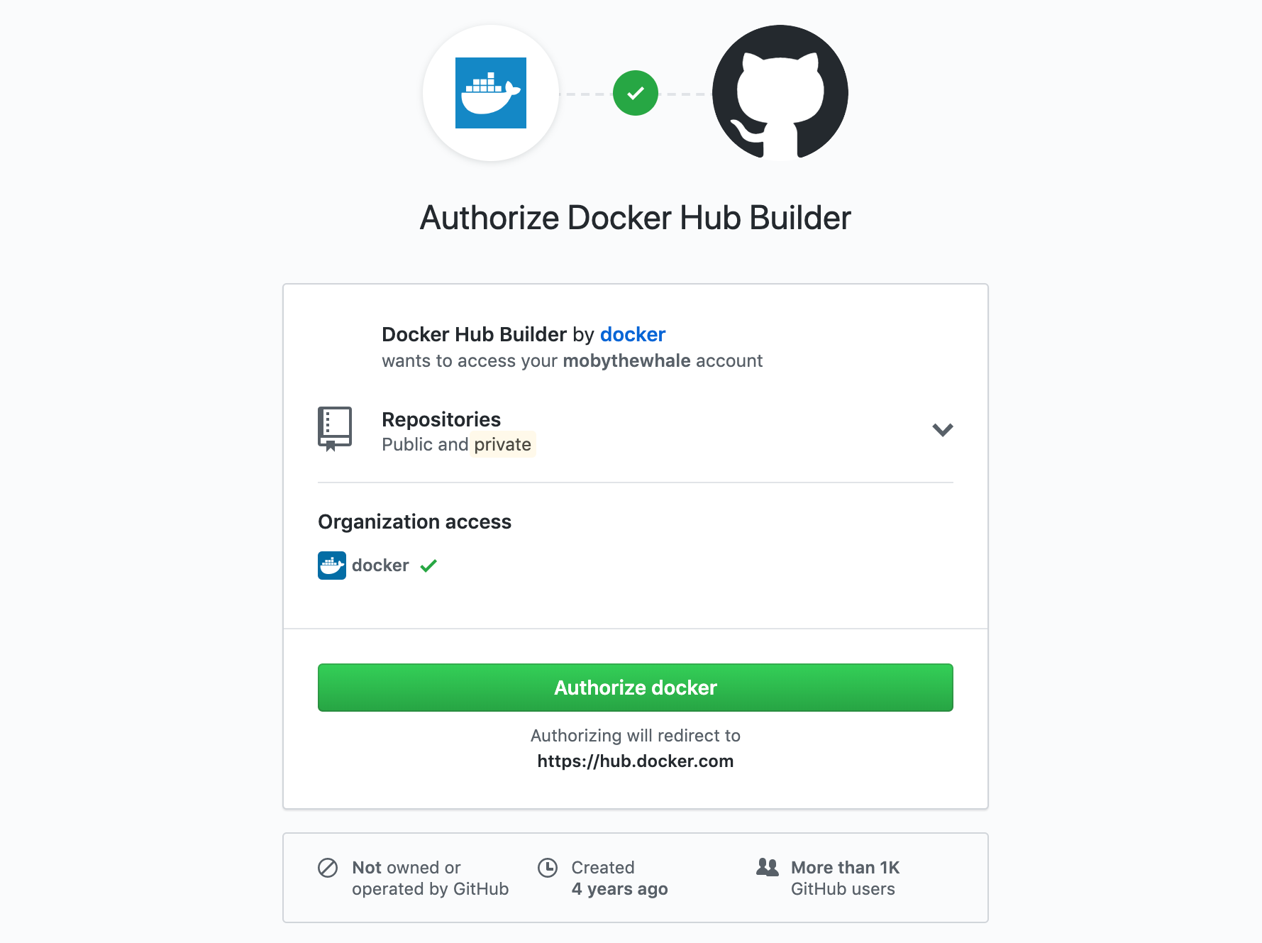 授予 GitHub 帐户访问权限